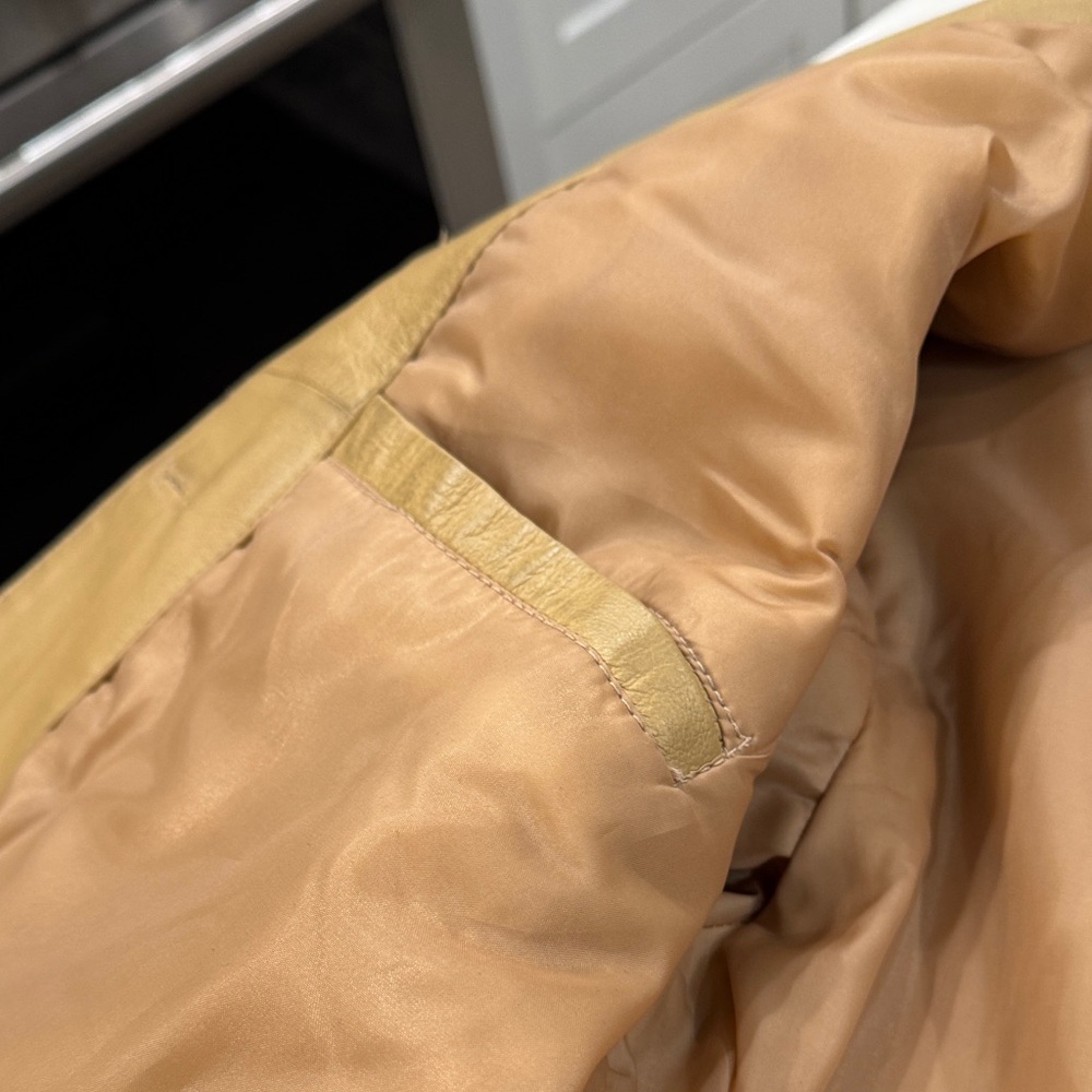 Tan Women's Jacket - Picture 8 of 9